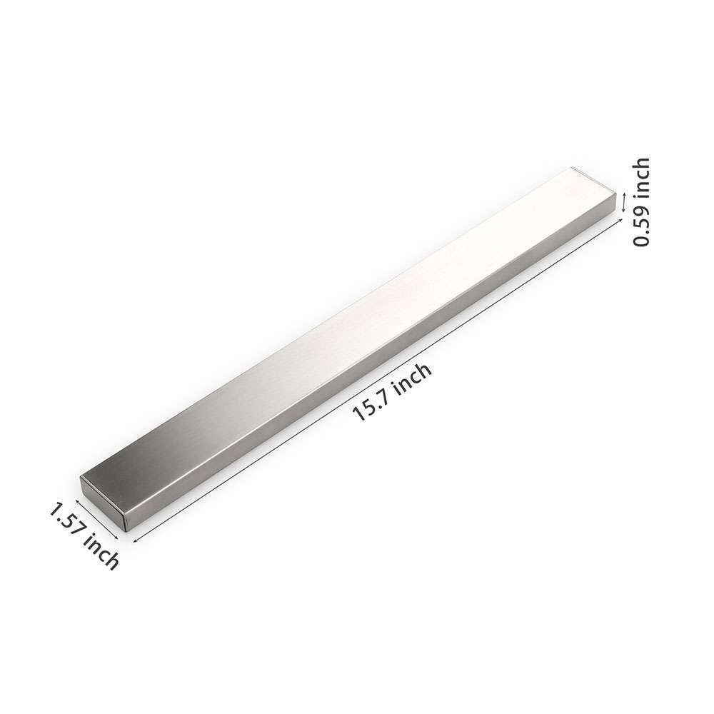 Extra Strong Magnetic Knife Bar, Stainless Steel