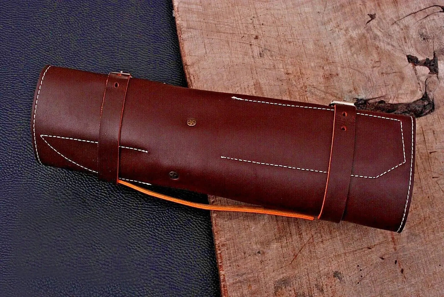 Damascus Steel Chef Knife Set - Custom Made