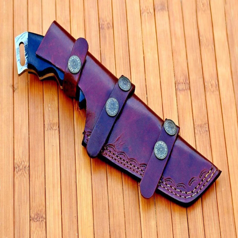 Quality Top Quality Damascus Steel Track Cutting Knife for Hunting