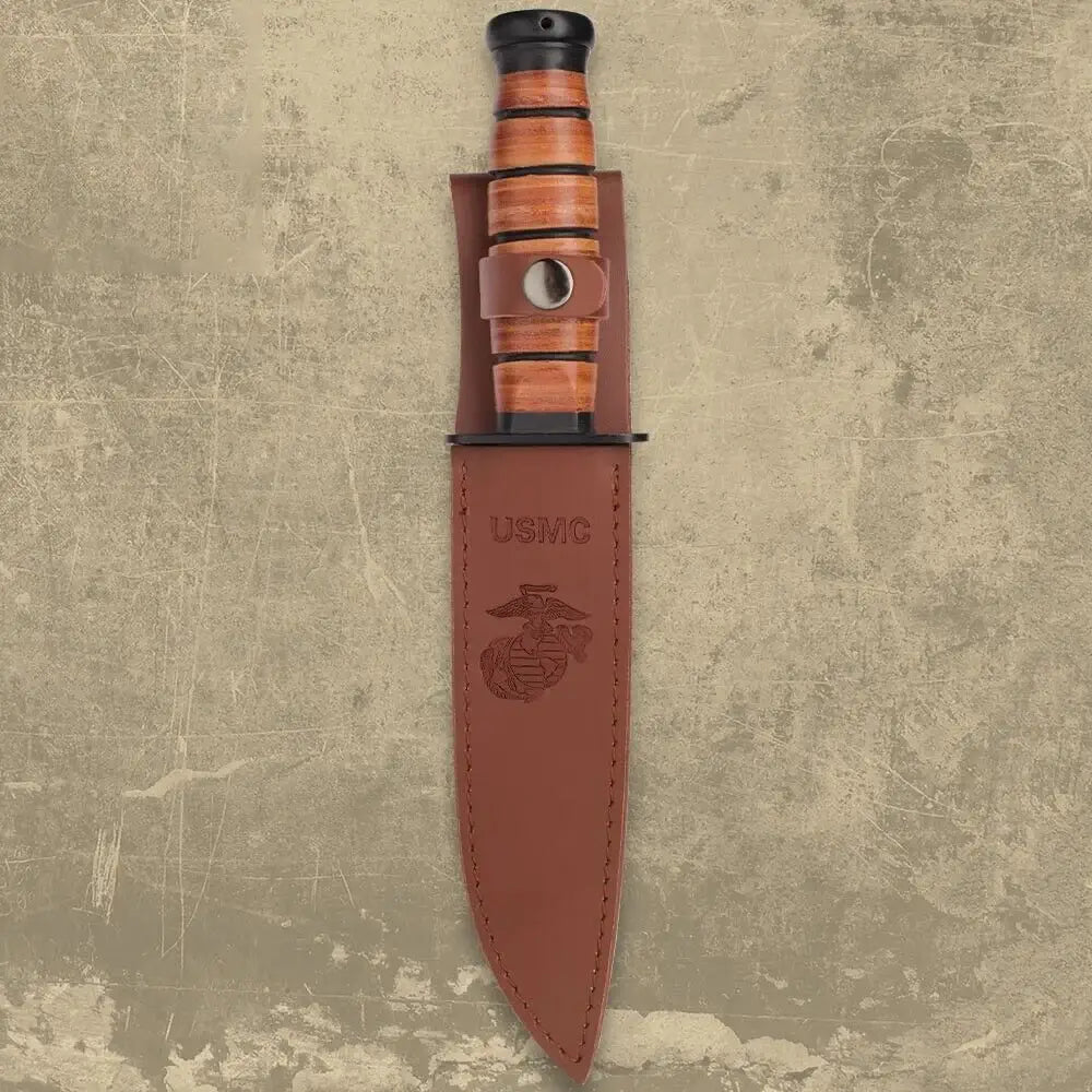 USMC Tactical Bowie Knife for Military Combat and Survival