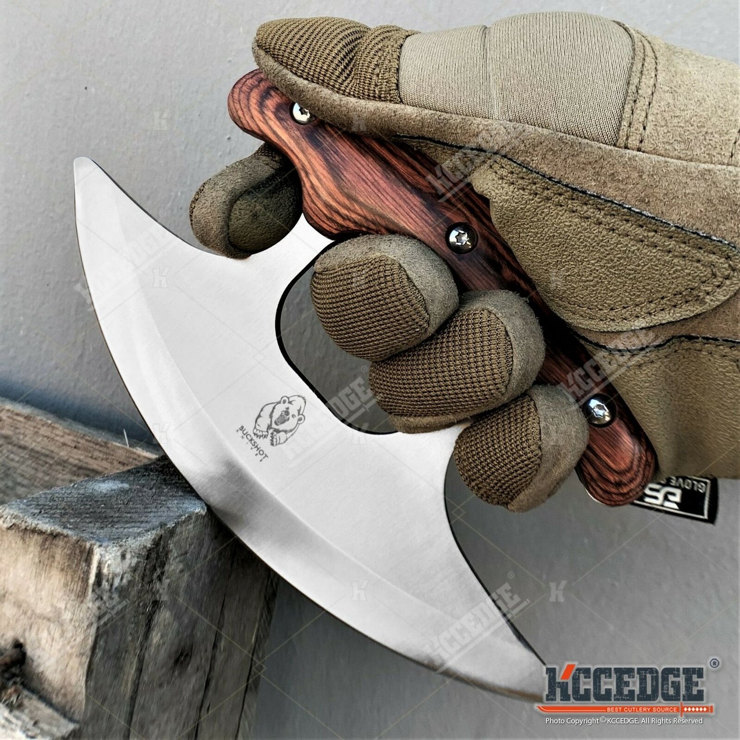 6.75 INCH FULL TANG ULU FIXED BLADE KNIFE