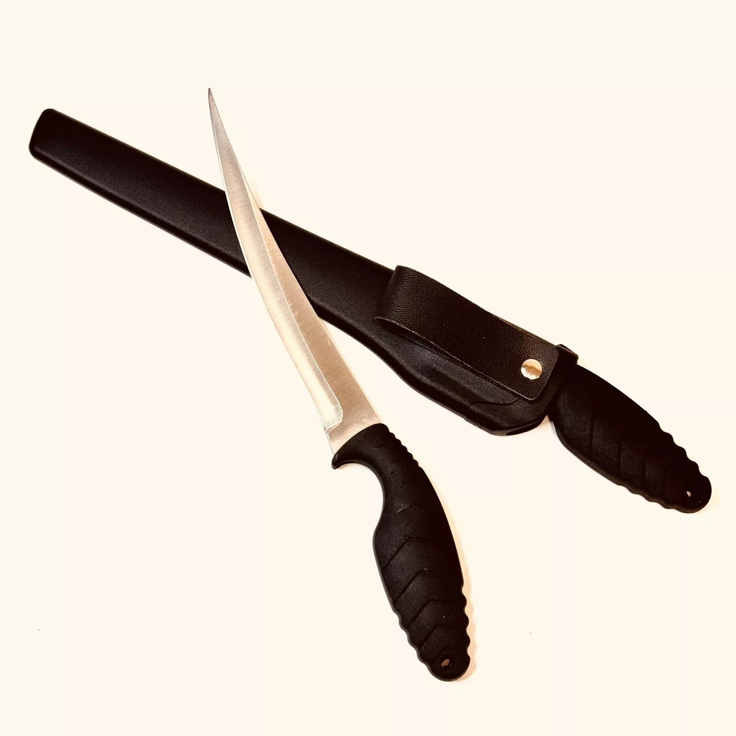 11.5 inch Stainless Steel Fishing Fillet Knife with Sheath