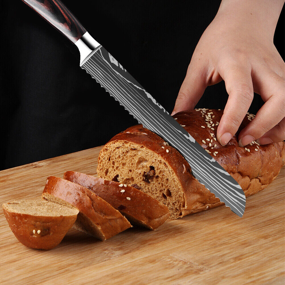 Ultra Sharp Carbon Steel Bread Knife