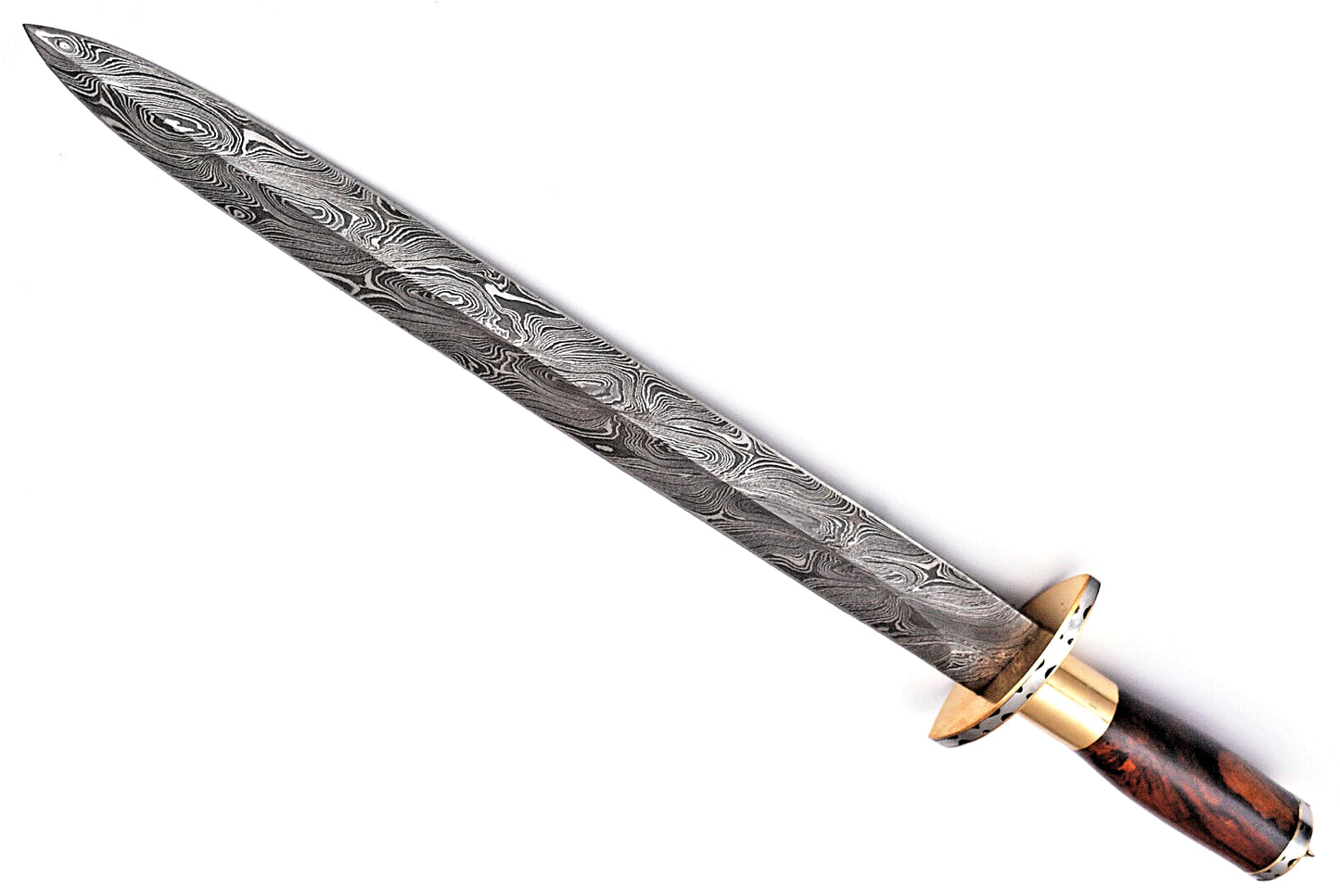 Damascus Steel Sword with Macedonian Army Design