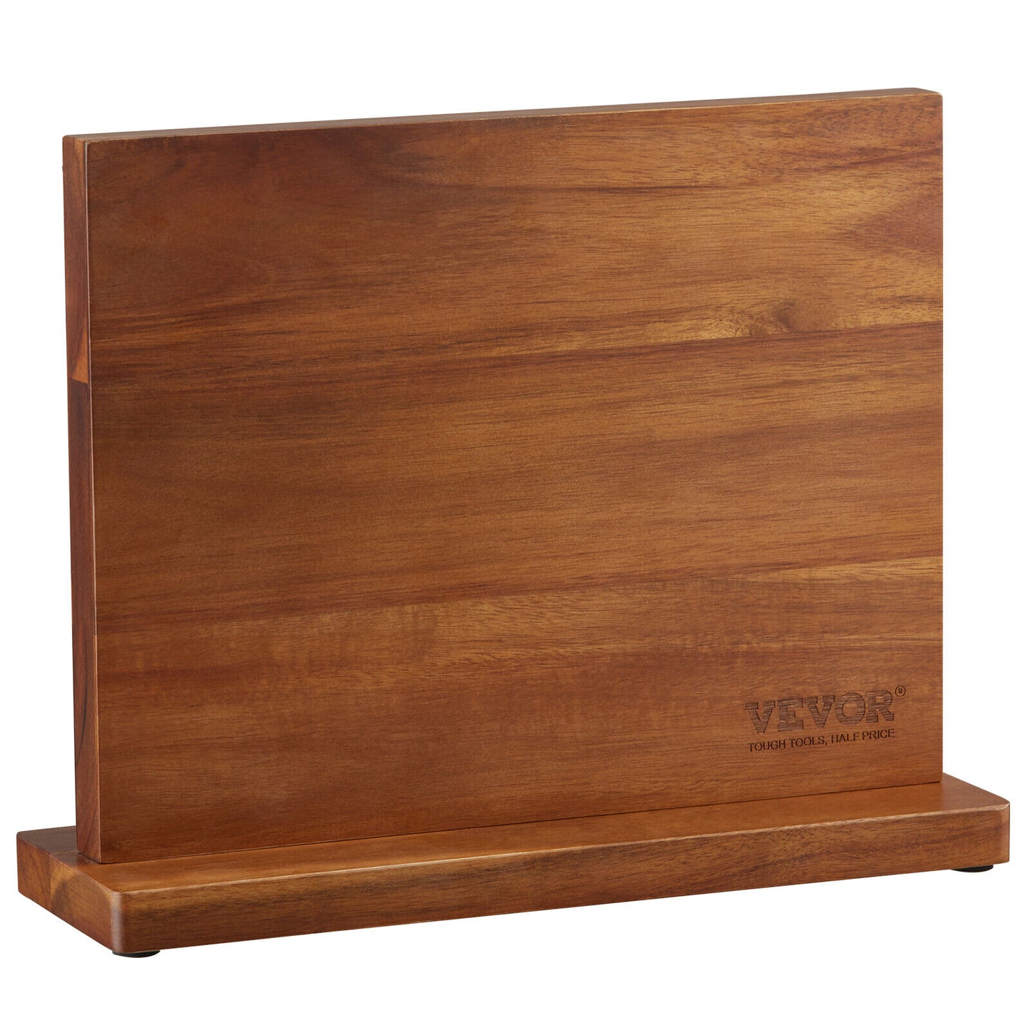 VEVOR Magnetic Knife Block Stand with Acacia Wood