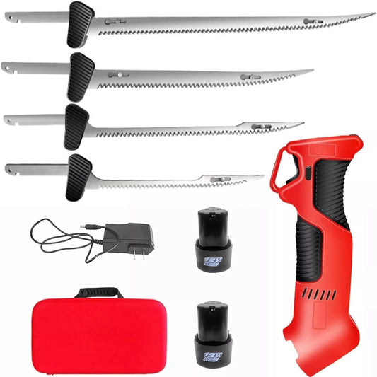 12V Cordless Electric Fillet Knife Set for Fishing