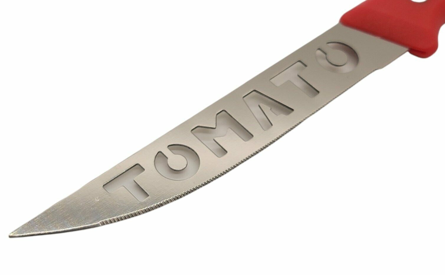 Serrated Stainless Steel Tomato Cutting Knife Set