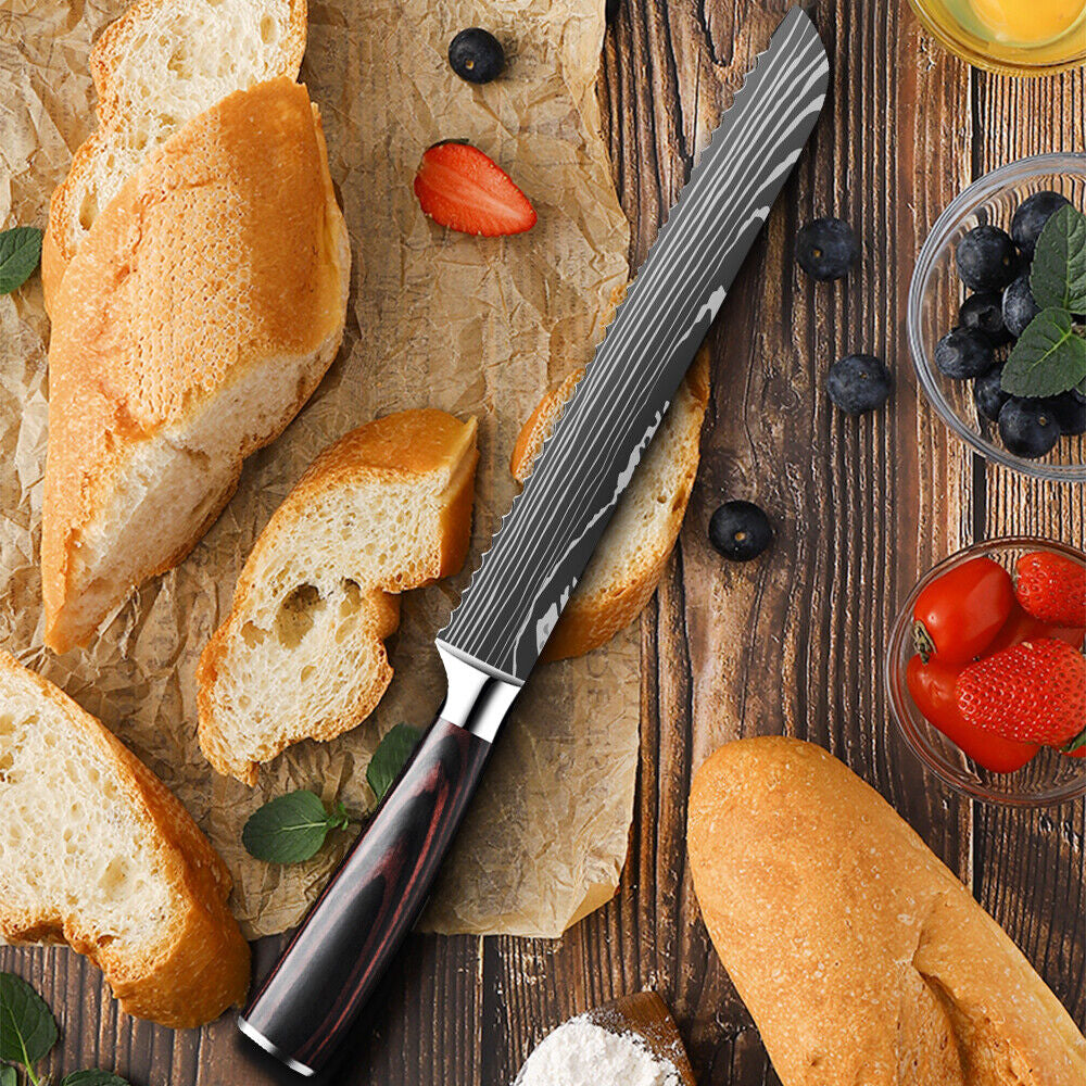 Ultra Sharp Carbon Steel Bread Knife