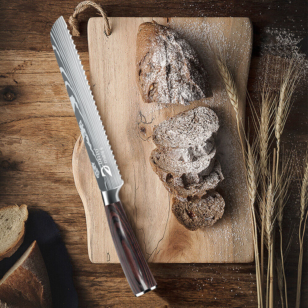 Ultra Sharp Carbon Steel Bread Knife