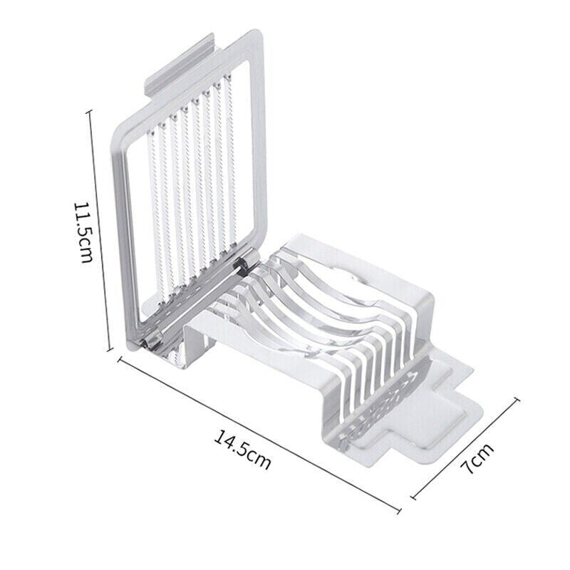 Stainless Steel Egg Slicer - Boiled Mushroom, Tomato, Egg Cutter