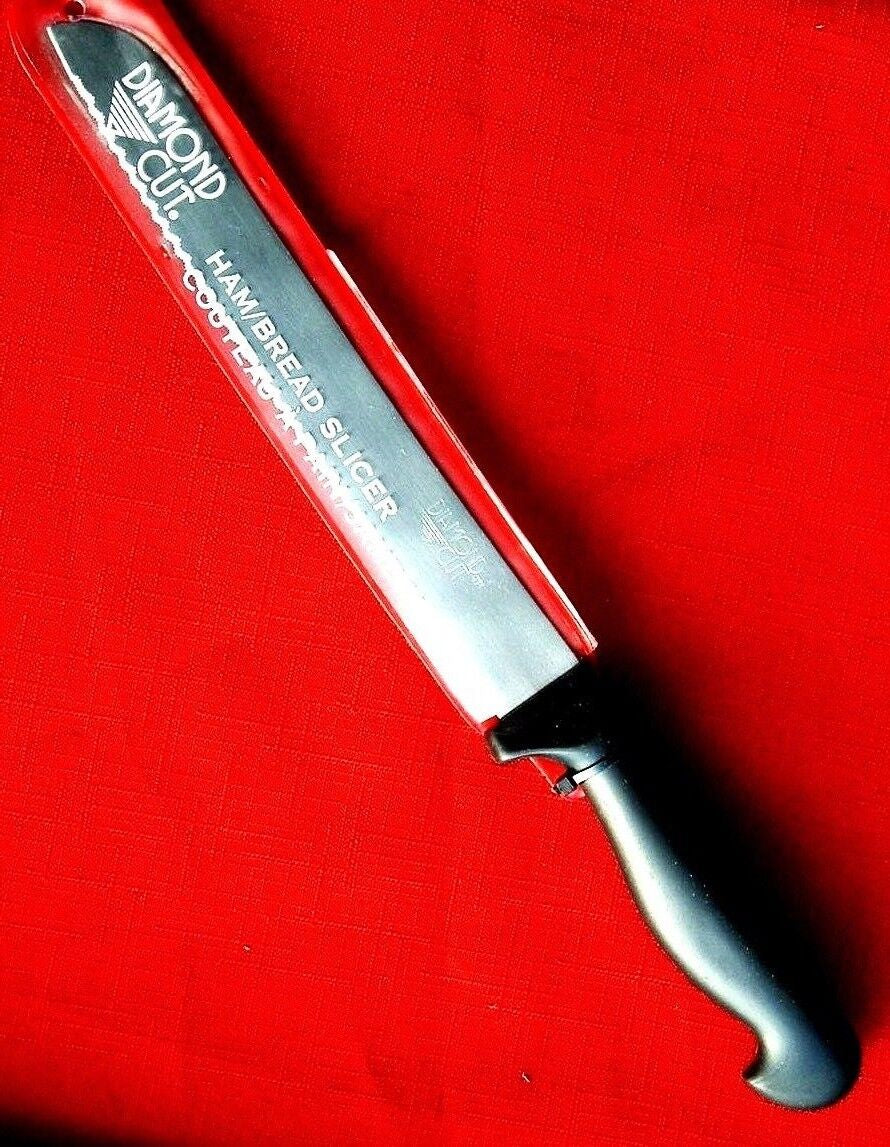 Diamond Cut Bread Knife - Surgical Stainless Steel Blade