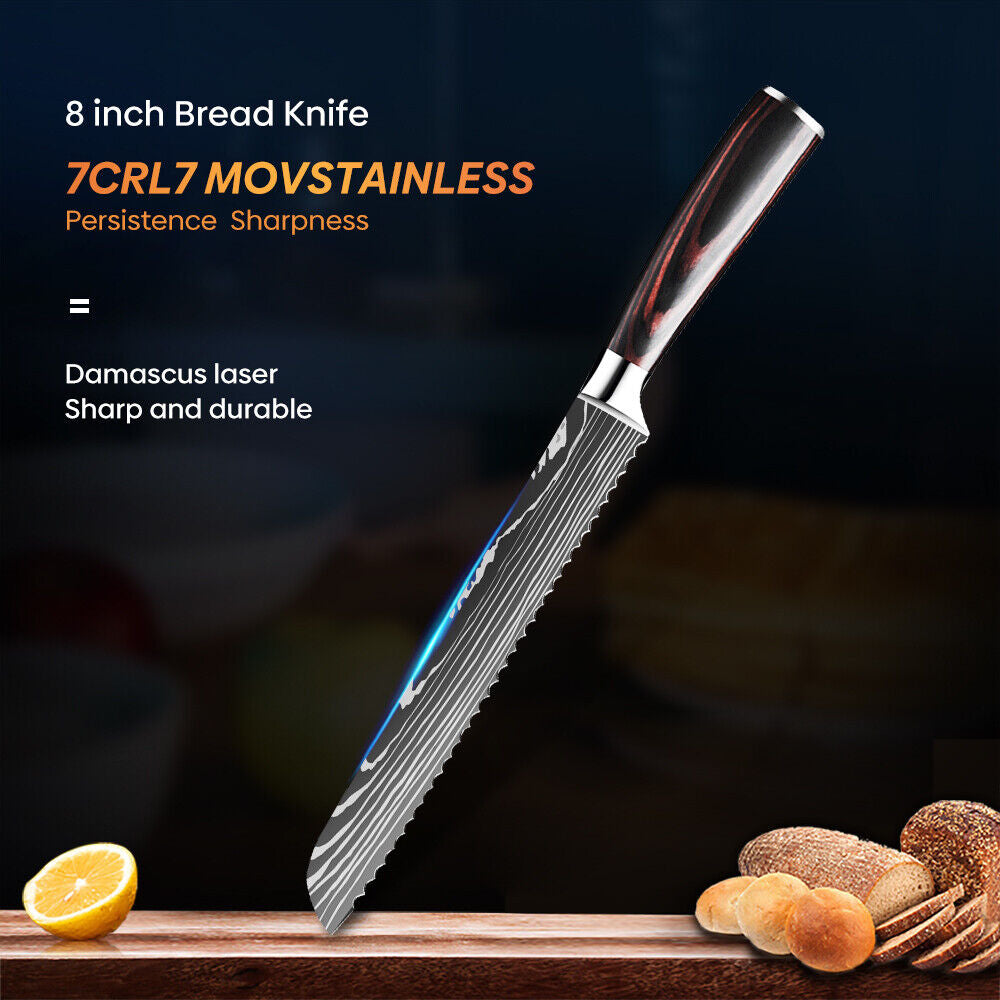 Ultra Sharp Carbon Steel Bread Knife