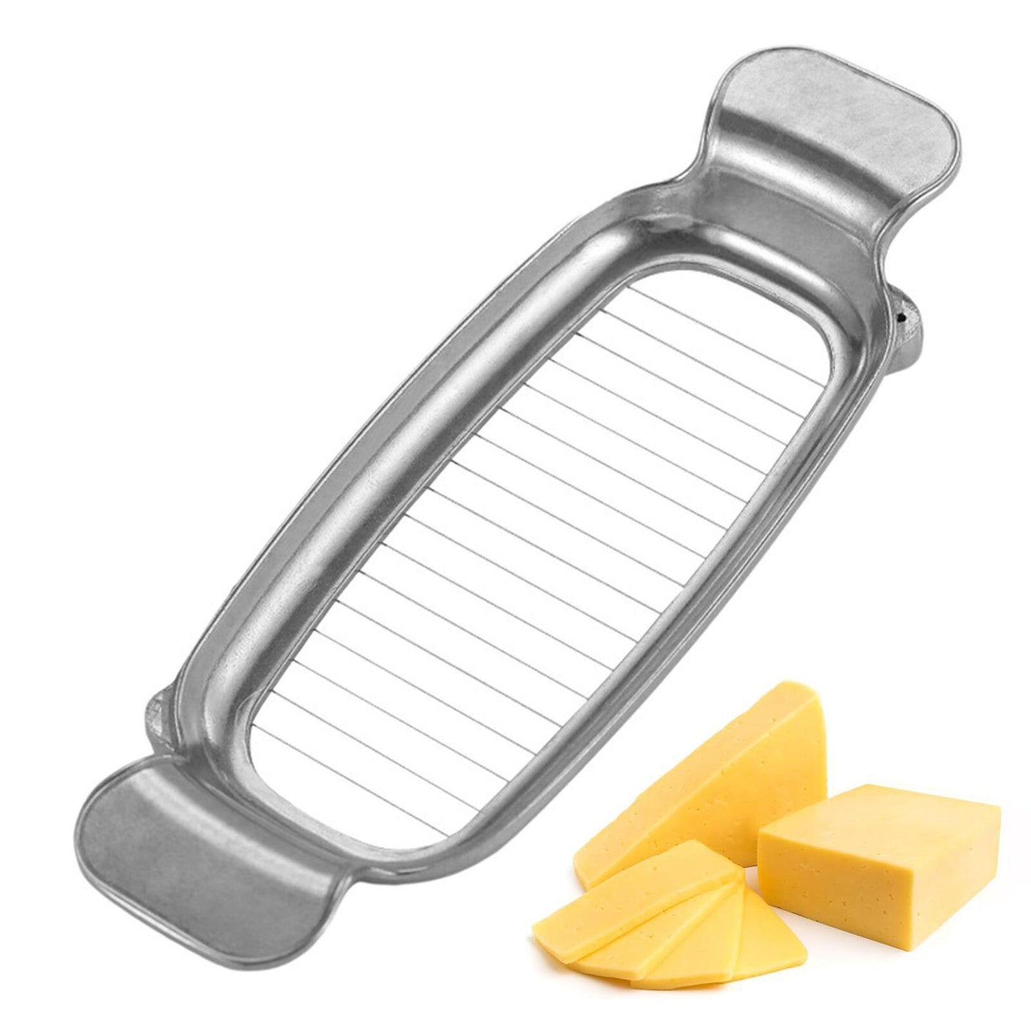 Butter Cutter Cheese Slicer Stainless Steel Cutting Grid