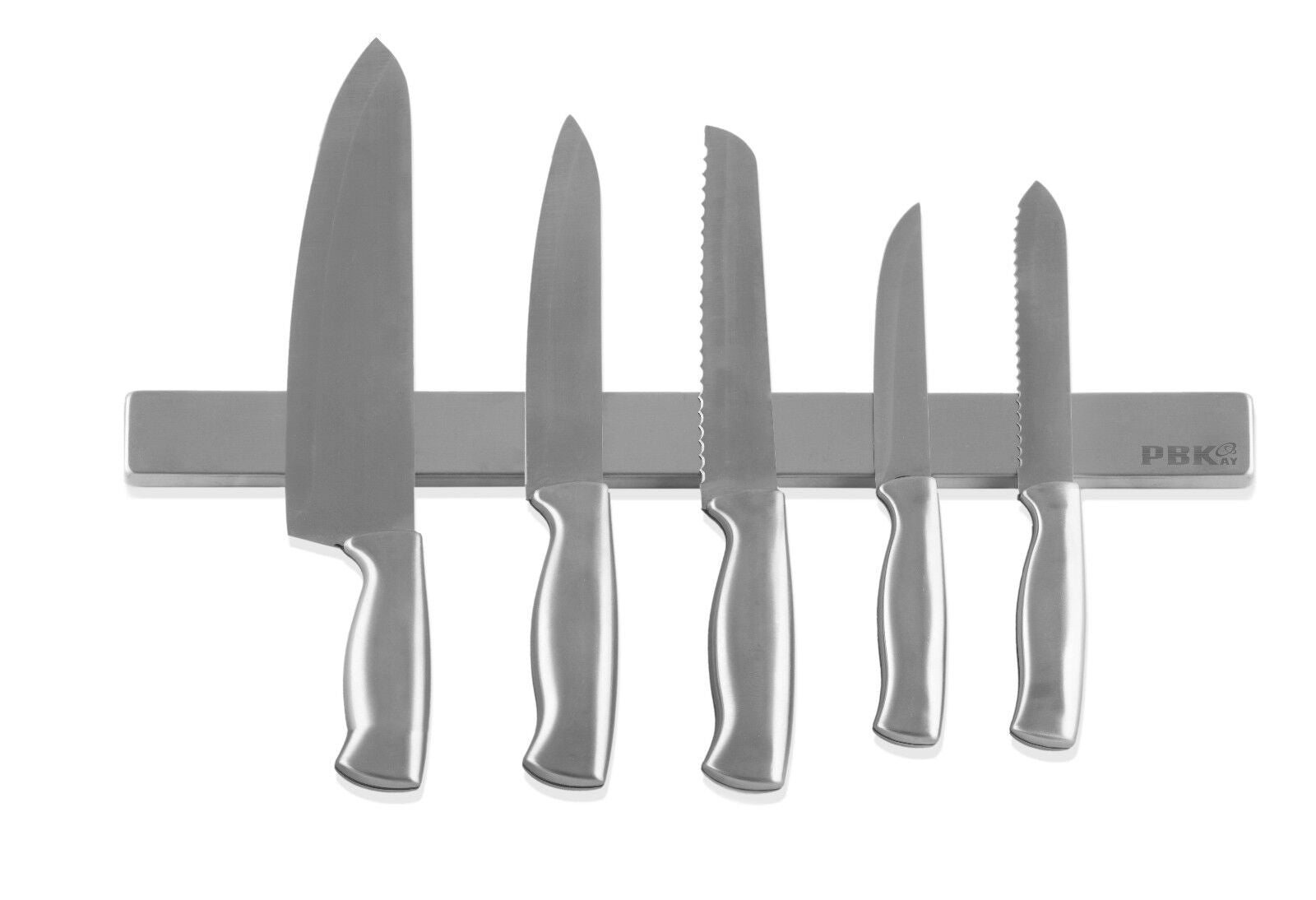 Wall-Mount Magnetic Knife Rack for Kitchen Tools