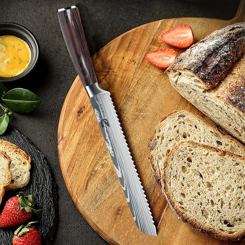 Ultra Sharp Carbon Steel Bread Knife