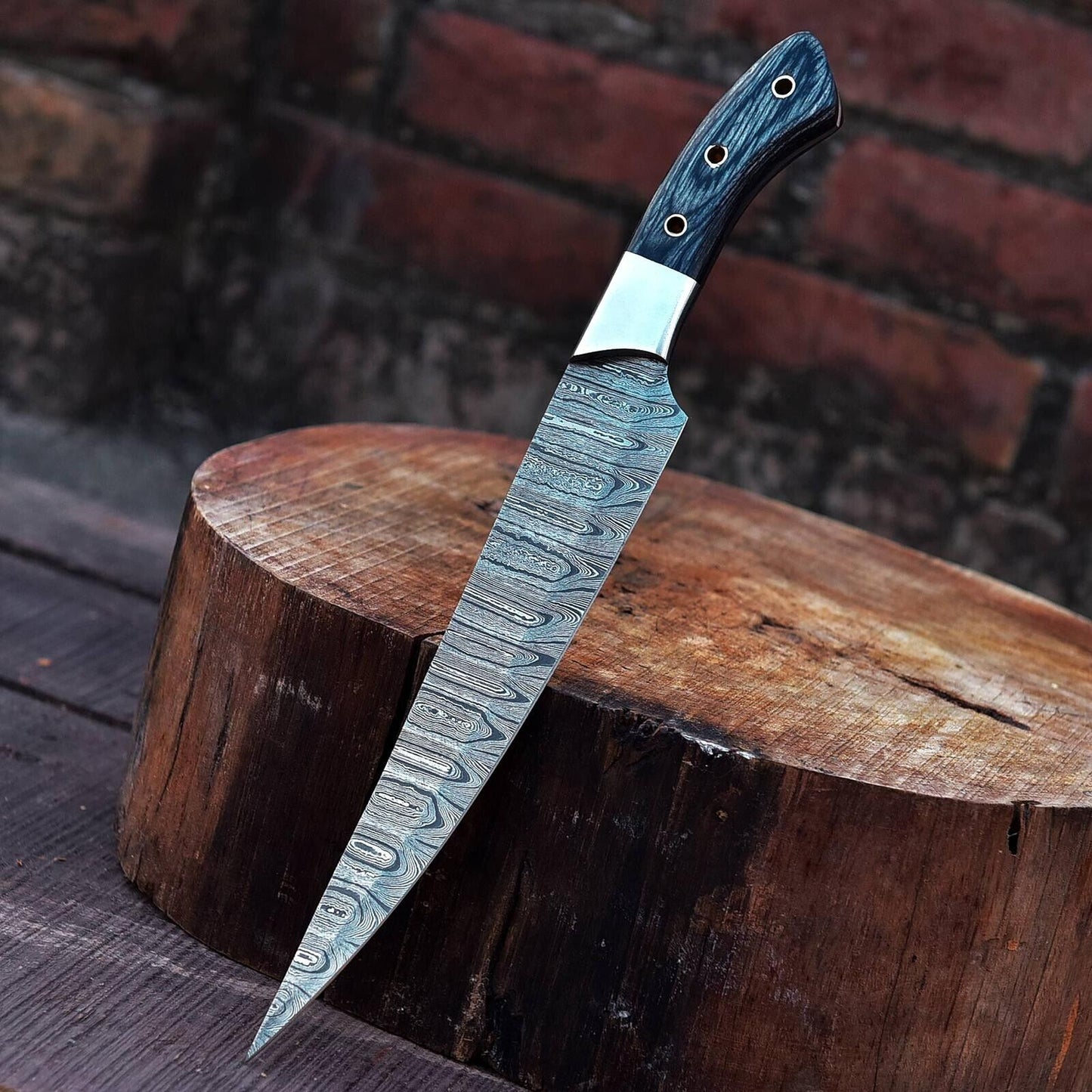 Handmade Damascus Chef Knife for Professionals