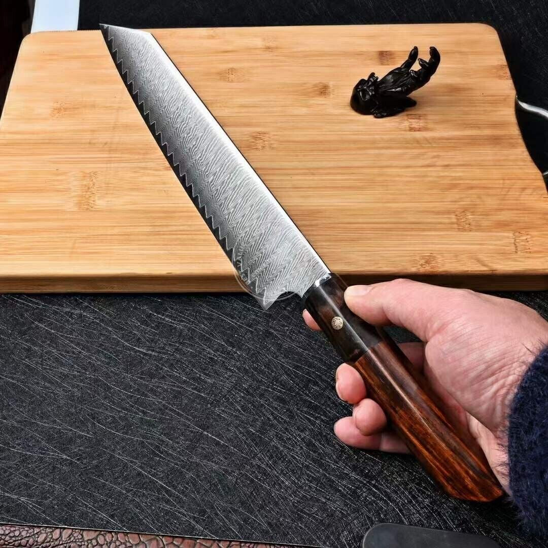 Japanese VG10 Damascus Chef Knife with Gyuto Design