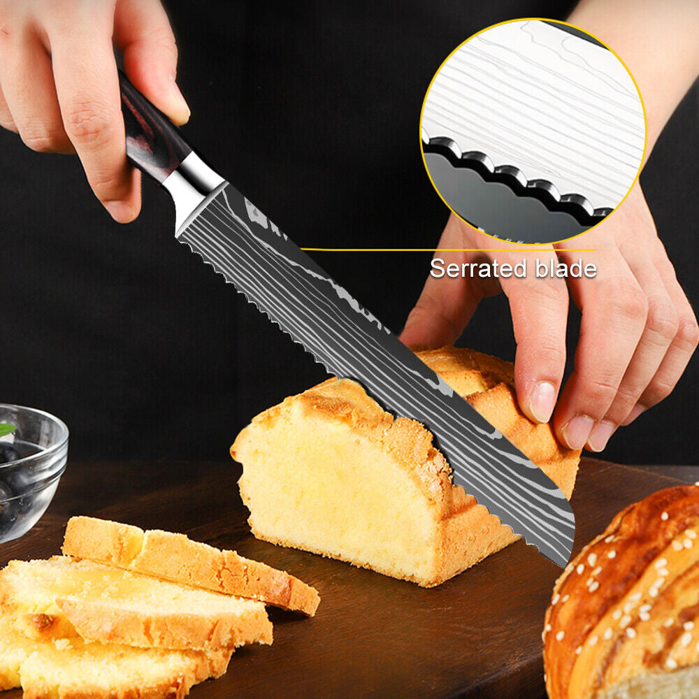 Ultra Sharp Carbon Steel Bread Knife