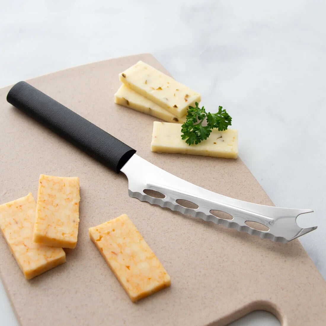 RADA Cutlery Black Handle Cheese Knife