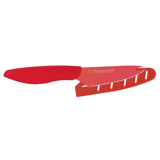 Kai Pure Komachi Tomato and Cheese Knife with Sheath