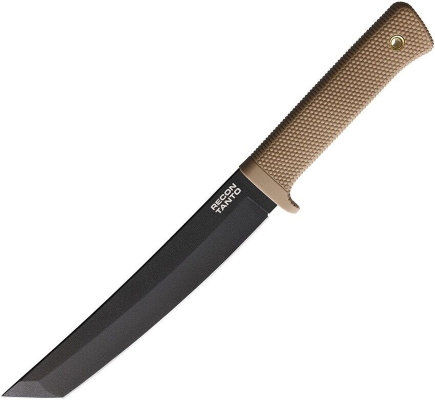 Cold Steel Recon Tanto Knife with SK-5 Steel Blade and Kray-Ex Handle