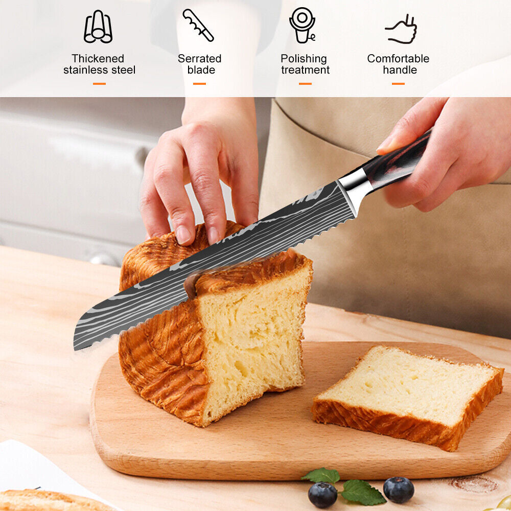 Ultra Sharp Carbon Steel Bread Knife