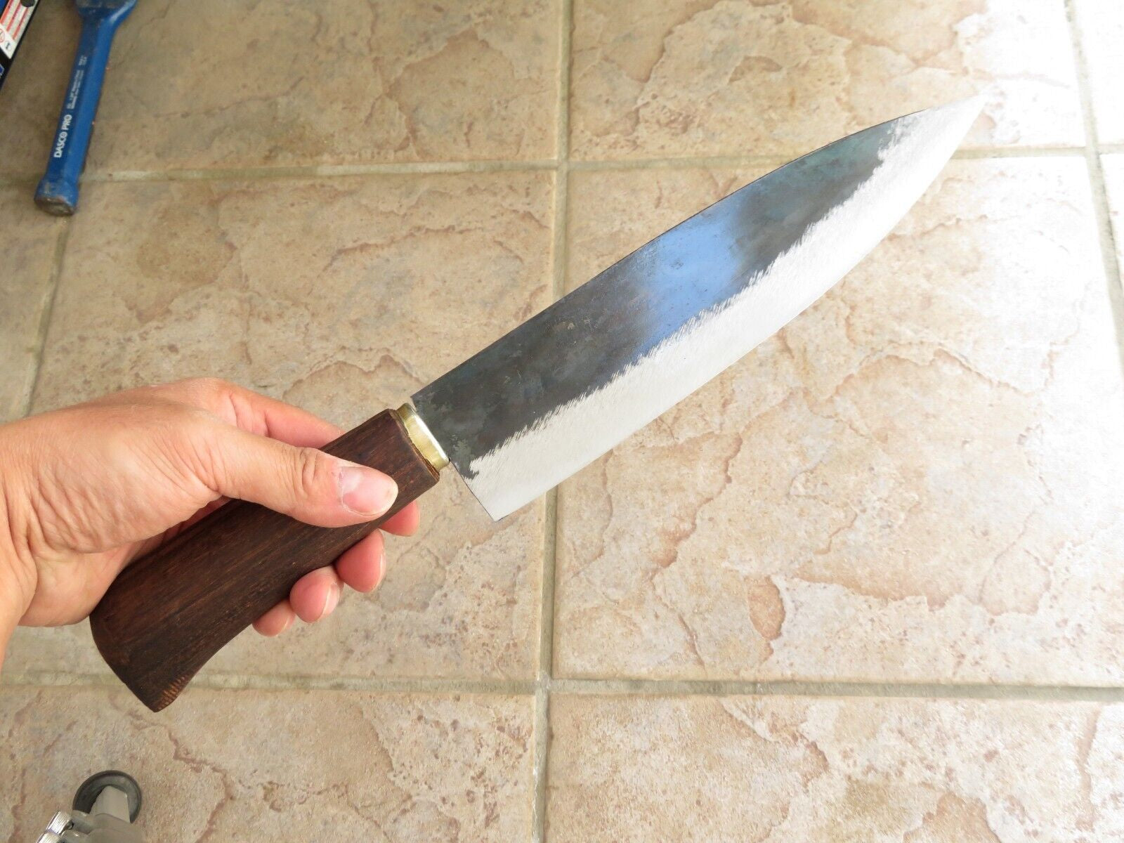 Crude Professional Chef’s Knife with Carbon Steel