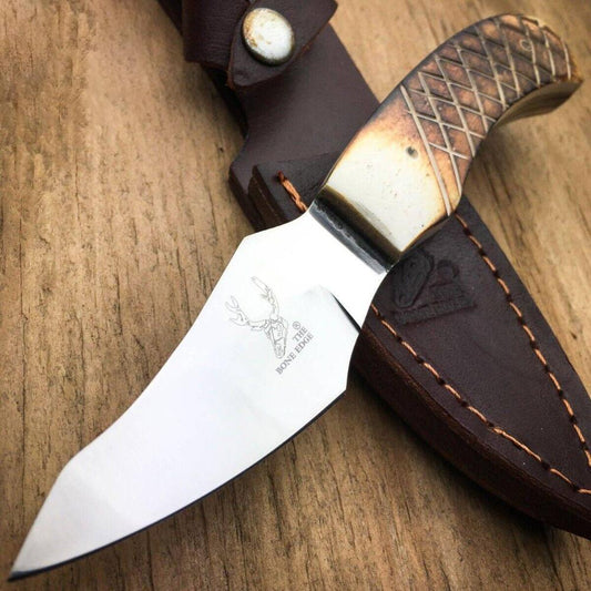 Bone Handle Knife for Hunting and Fishing