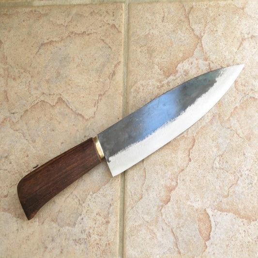 Crude Professional Chef’s Knife with Carbon Steel