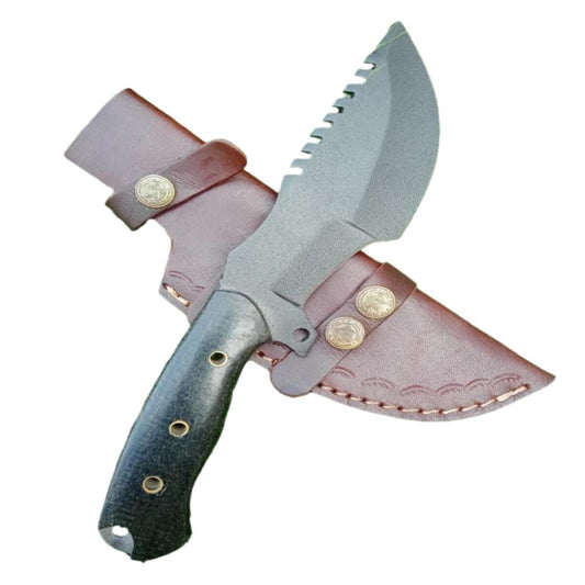 D2 Steel Knife Full Tang Powder Coating Blade