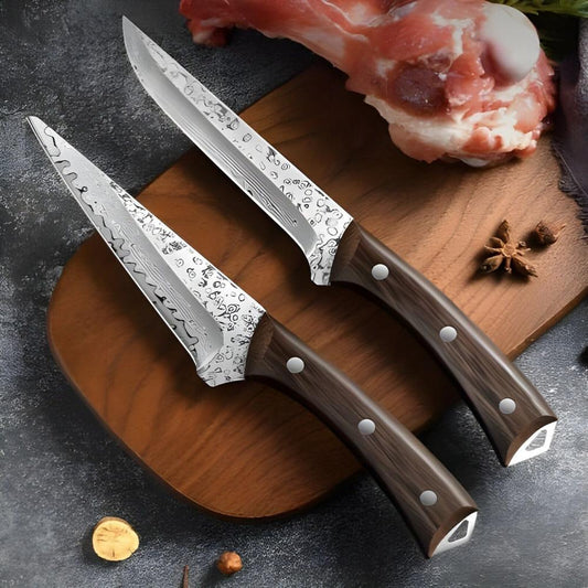 Damascus Boning Fillet Knife for Meat and Chicken