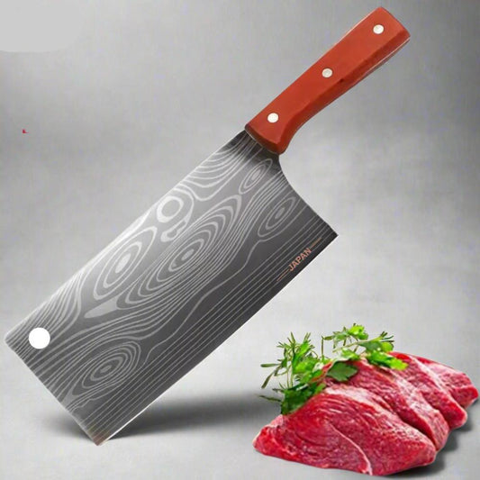 Damascus Cleaver Kitchen Knife for Chopping Meat