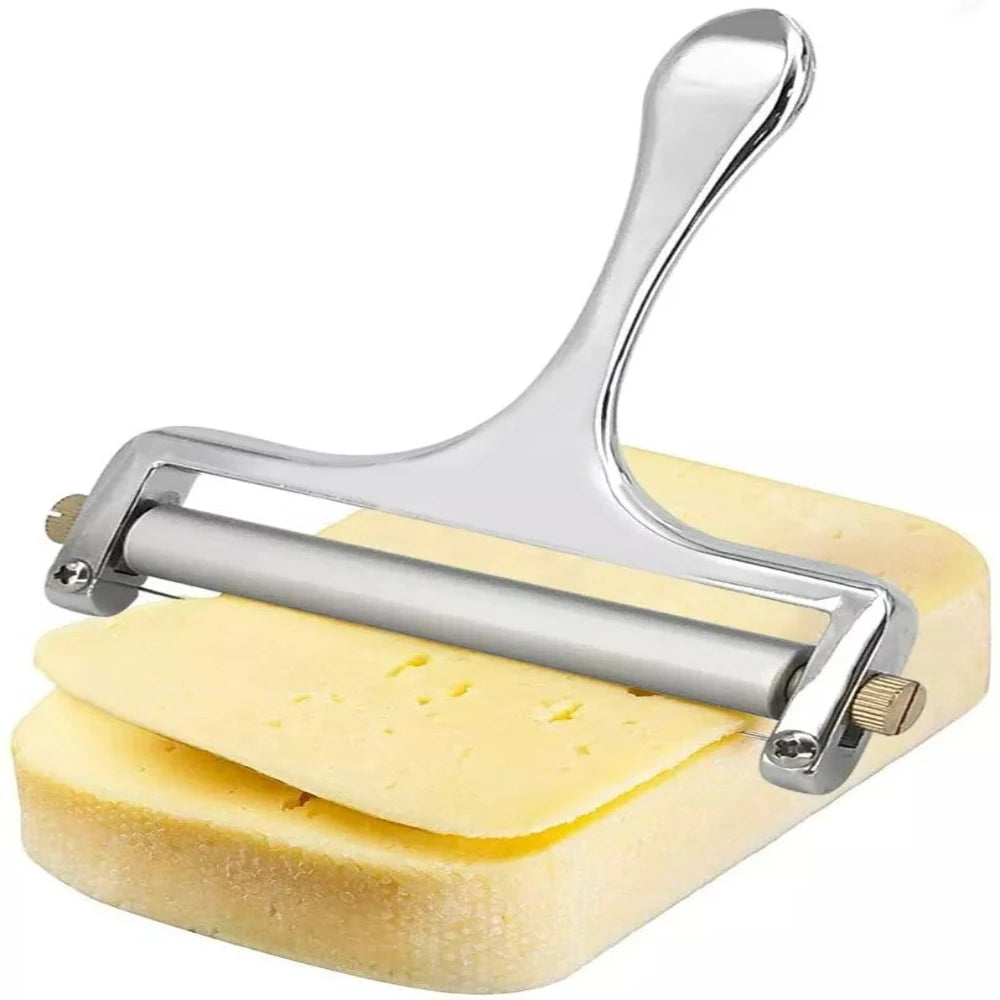 High Quality Stainless Steel Cheese Slicer with Adjustable Thickness Wire