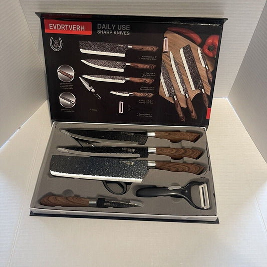 Japanese Style Damascus Chef Knife Set – Best Gift Box for Men