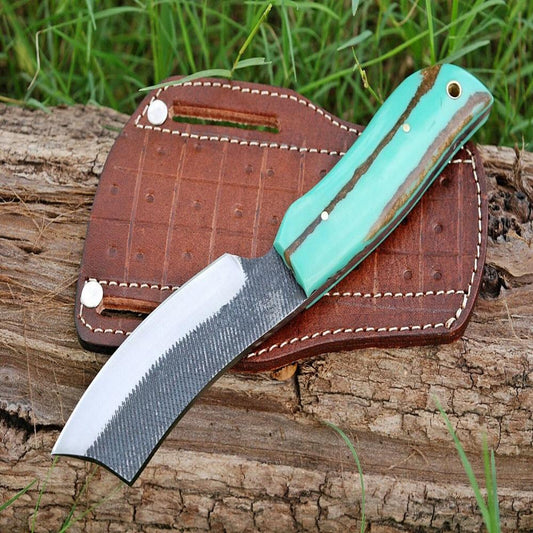 Railroad Steel Bull Cutter Knife with Resin Handle