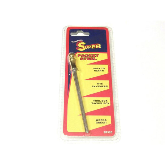 SUPER SR320 Mini Pocket Knife Sharpener Steel Rod