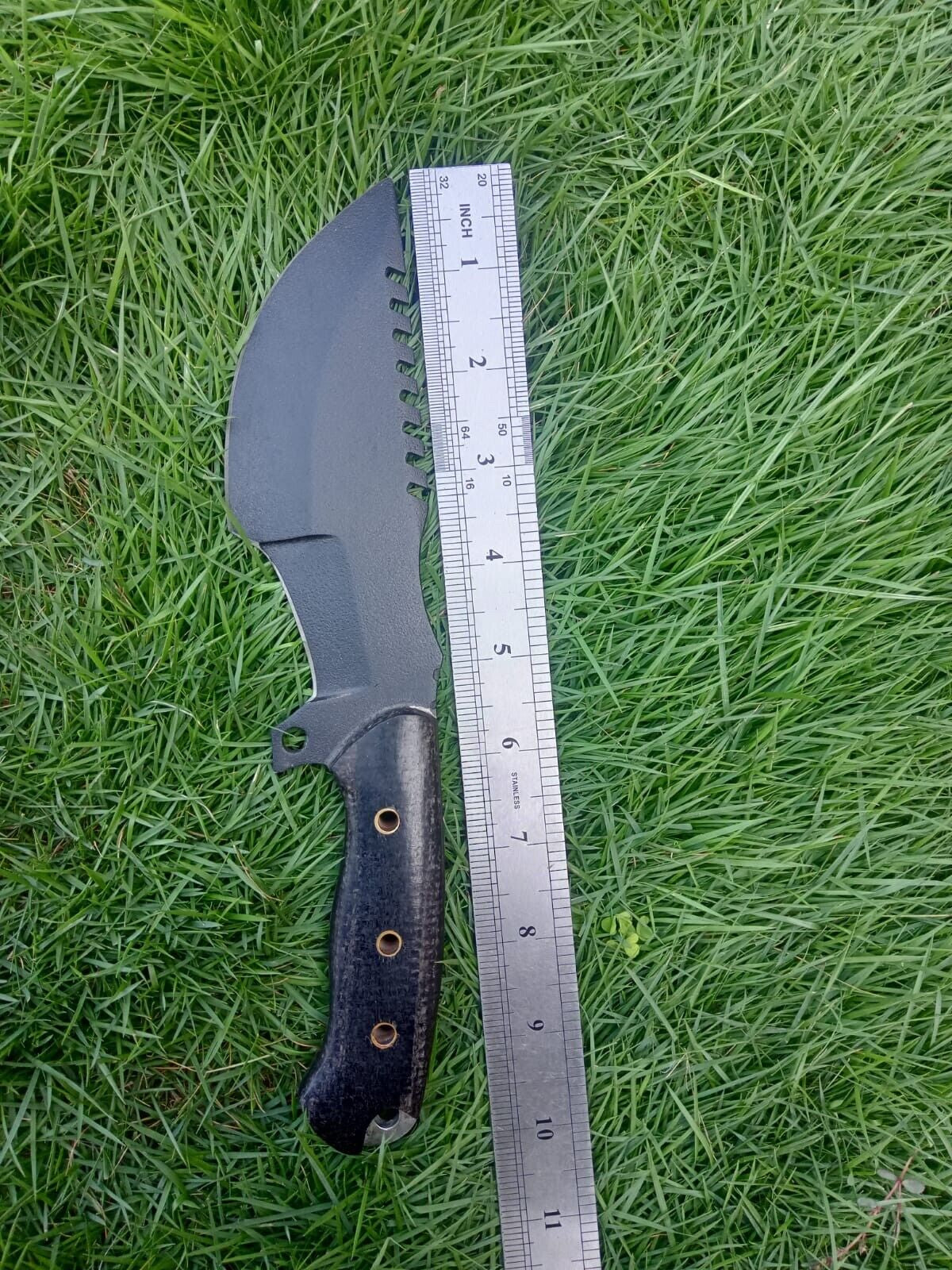 D2 Steel Tracker Knife with Powder Coated Blade