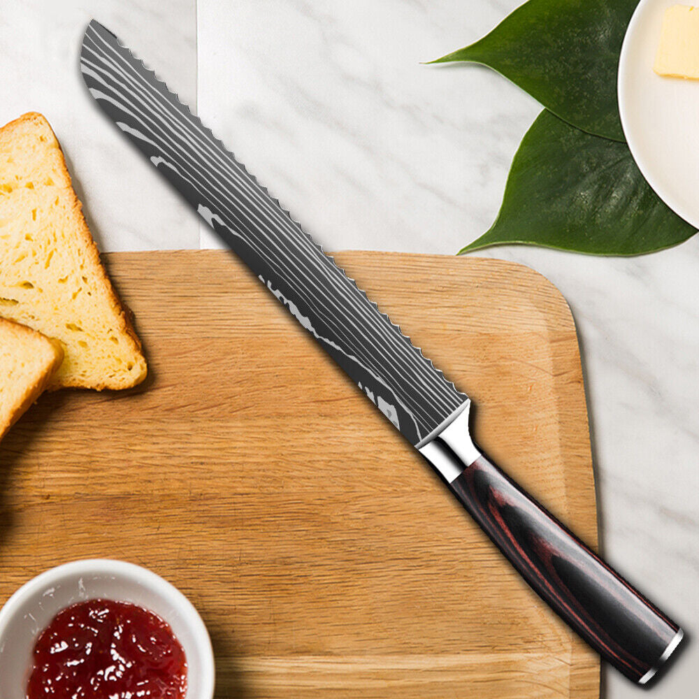 Ultra Sharp Carbon Steel Bread Knife