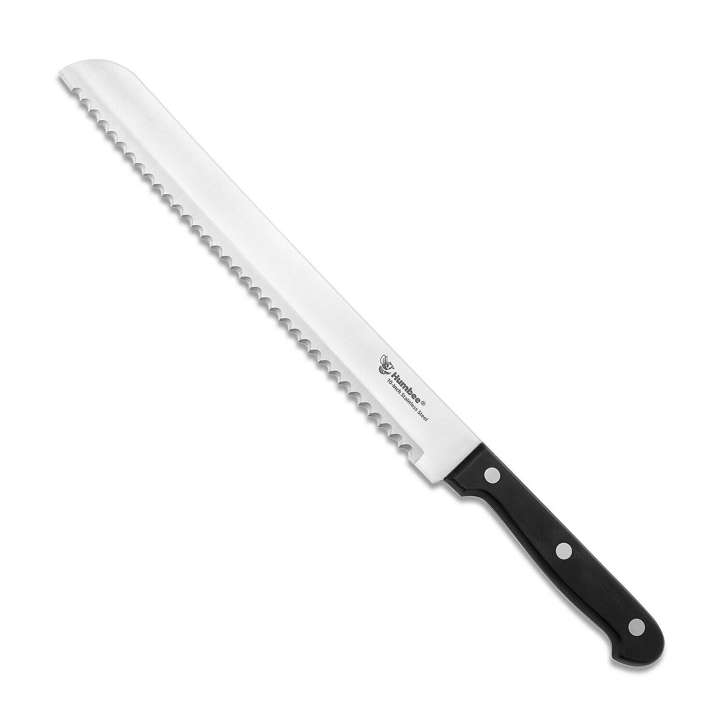 Humbee Chef Stainless Steel Serrated Bread Knives