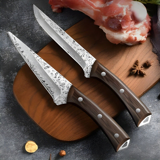 Damascus Boning Fillet Knife for Meat and Chicken