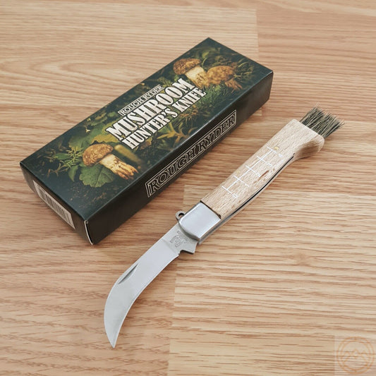 Rough Ryder Mushroom Folding Pruning Knife with Stainless Blade