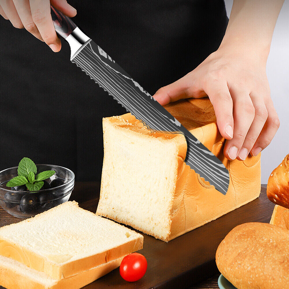 Ultra Sharp Carbon Steel Bread Knife