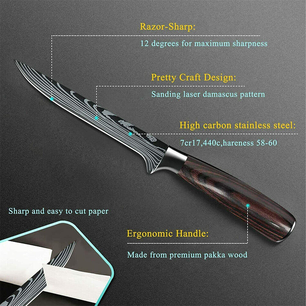 High Carbon Knife Boning Best For Chefs