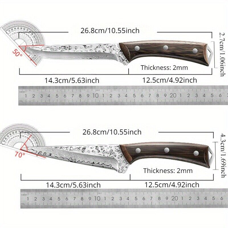 Damascus Boning Fillet Knife for Meat and Chicken