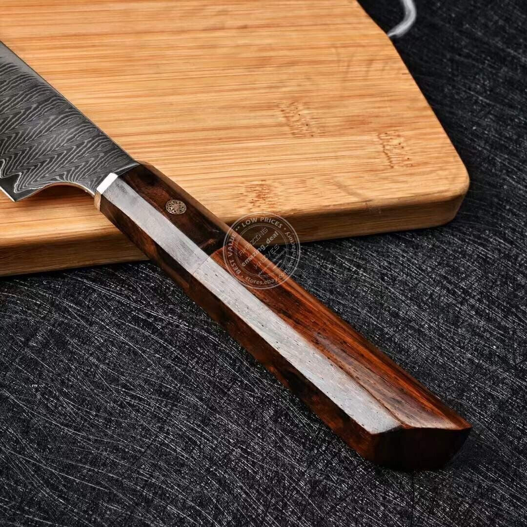 Japanese VG10 Damascus Chef Knife with Gyuto Design