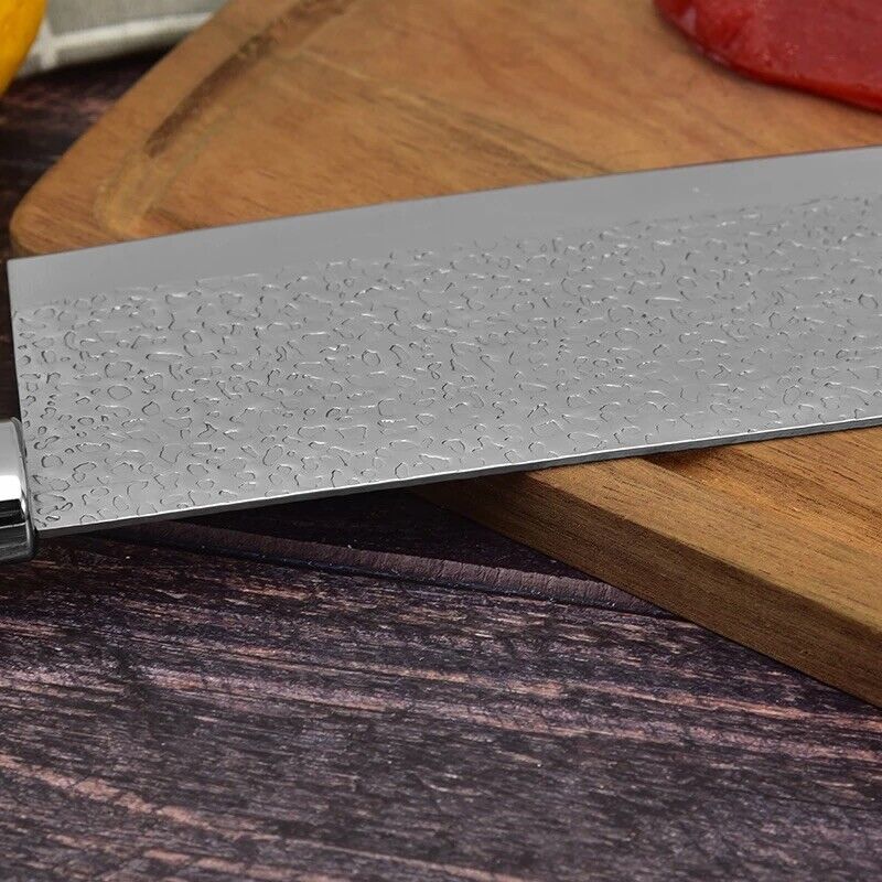 Stainless Steel Chef Cleaver Knife for Professional Kitchens