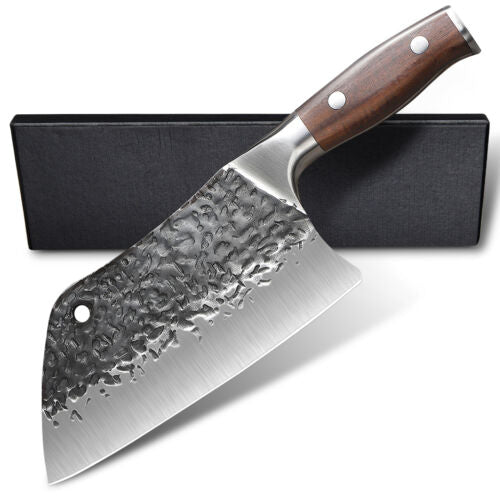 Heavy Duty Chef Cleaver Knife for Butchering and Chopping