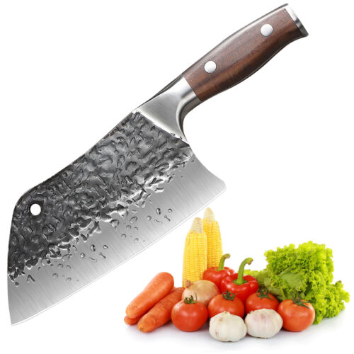 Heavy Duty Chef Cleaver Knife for Butchering and Chopping