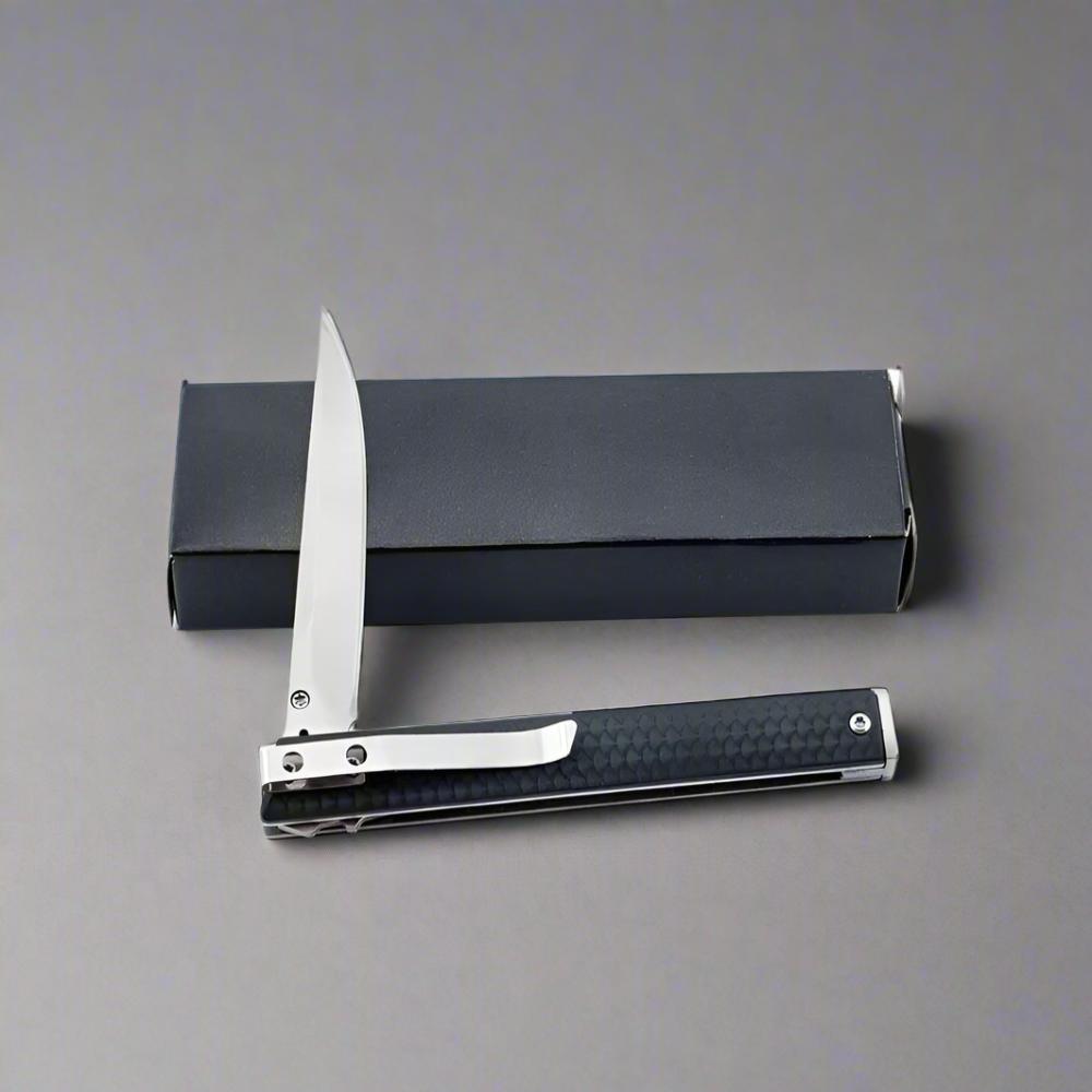 top quality Best quality Tanto Folding Pocket Knife with Fiber Handle